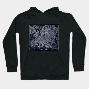 George III topographical empire 1738 - 1820 Hoodie